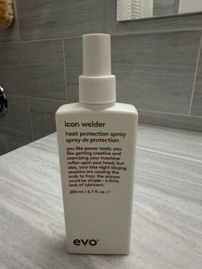 evo Icon Welder Heat Protection Spray - White Bottle